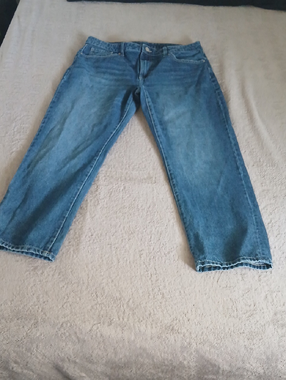 No Boundaries Men's Relaxed Fit Light Blue Jeans